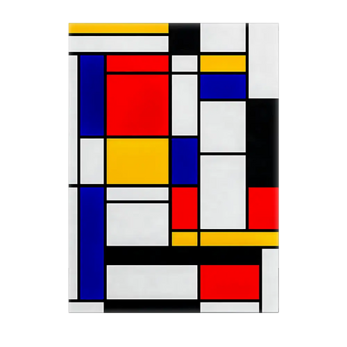 Piet Mondrian Tableau