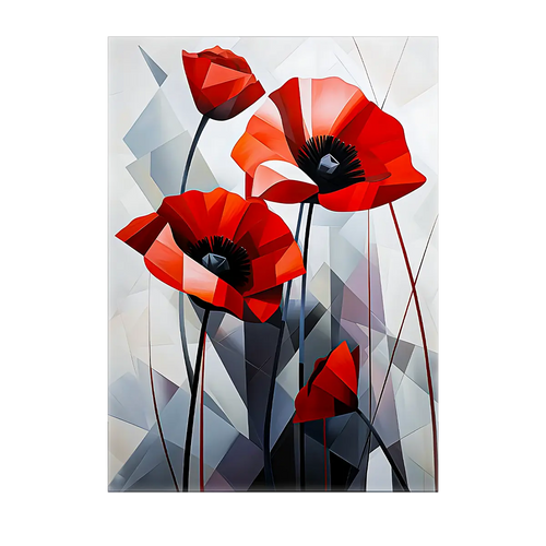Tableau Coquelicot Moderne