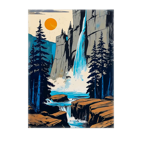 Tableau Affiche Alpine