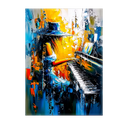 Tableau Peinture Musique