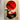 Tableau Abstrait Zen avec silhouette d'arbre noir, grand soleil rouge et montagnes stylisées en arrière-plan