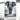 Tableau Elephant Noir et Blanc