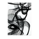Tableau Noir et Blanc Abstrait